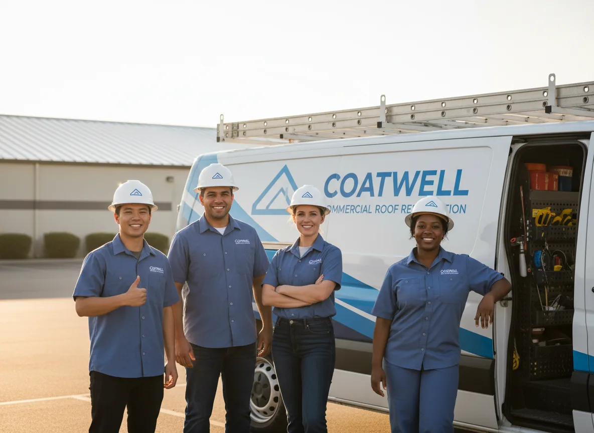 Commercial roof coating company in Bloomsbury, NJ